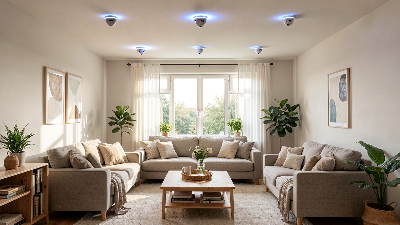 LED светильники с датчиками движения